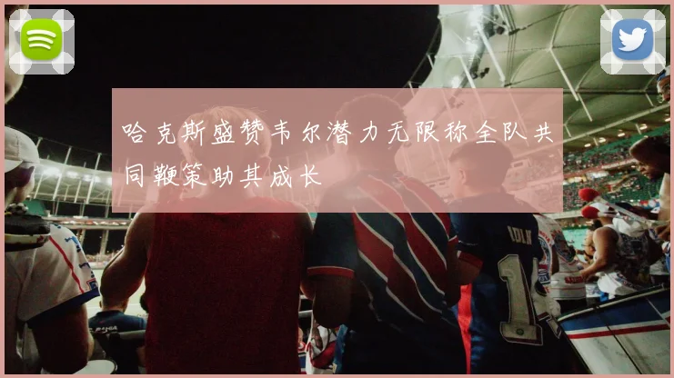 哈克斯盛赞韦尔潜力无限称全队共同鞭策助其成长